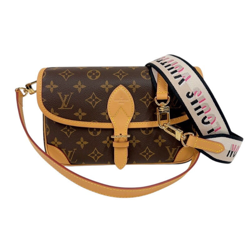 【美品です★】のショルダーバッグM45985 ルイ・ヴィトン LOUIS VUITTON ディアヌNM PM M45985 ブラウン