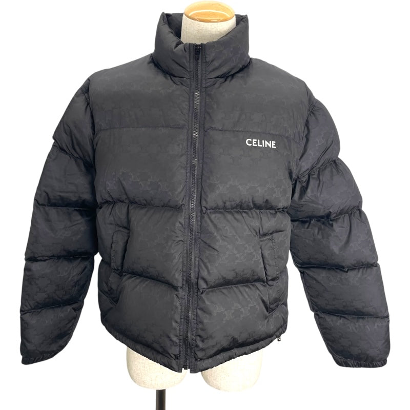 セリーヌ CELINE トリオンフ総柄 ダウンジャケット 2W31A795W ブラック