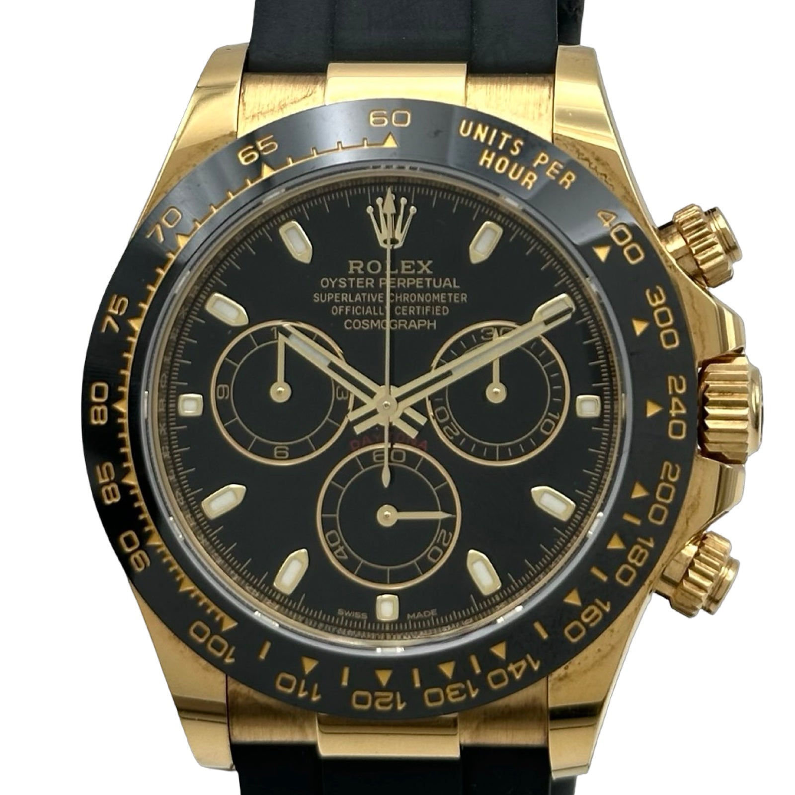 【Ngt】　　ロレックスデイトナ　ゴールド×ブラック ロレックス ROLEX デイトナ 116518LN ブラック ゴールド/ステンレス