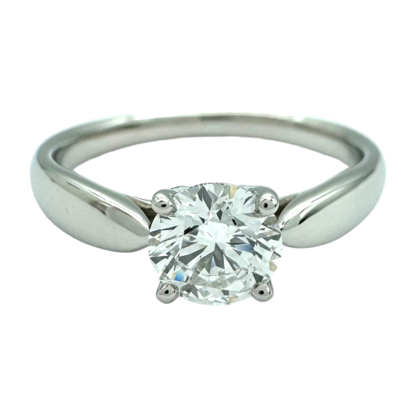 ティファニー TIFFANY＆CO ハーモニー ダイヤリング 約9号 D:0.58ct Pt950 ダイヤモンド ジュエリー |  中古ブランドリユースショップ OKURA(おお蔵)