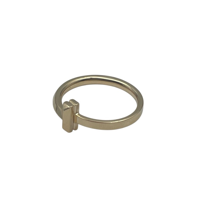 ティファニー TIFFANY＆CO Tワン ナロー リング K18YG