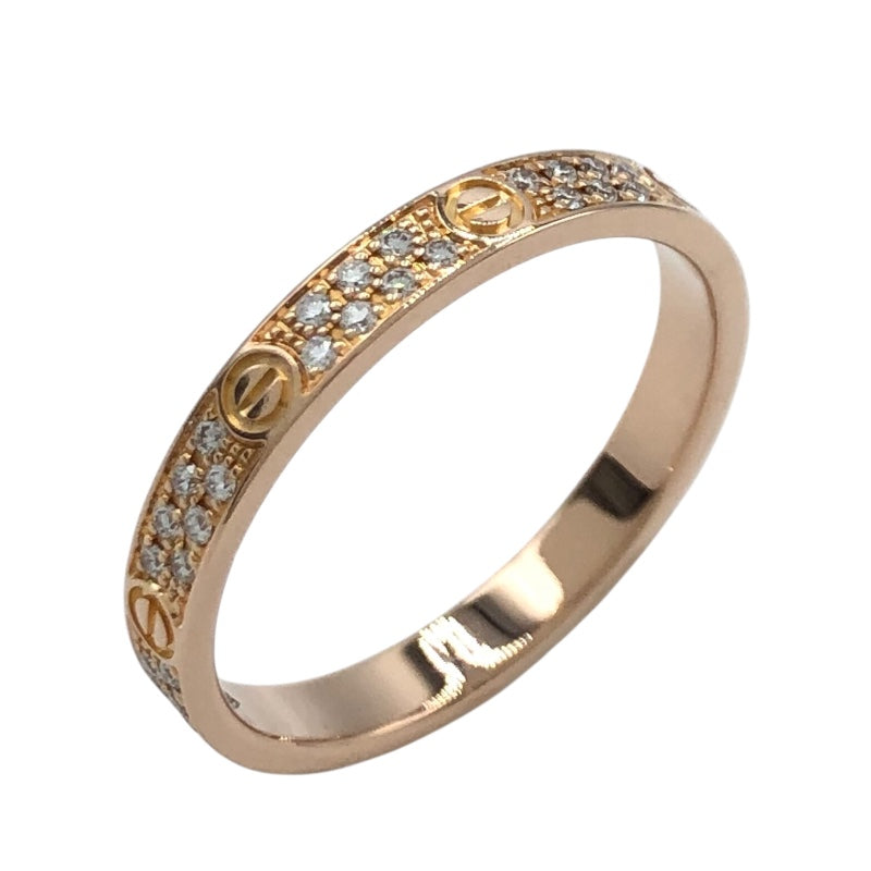 カルティエ Cartier ミニラブリング パヴェダイヤ K18PG