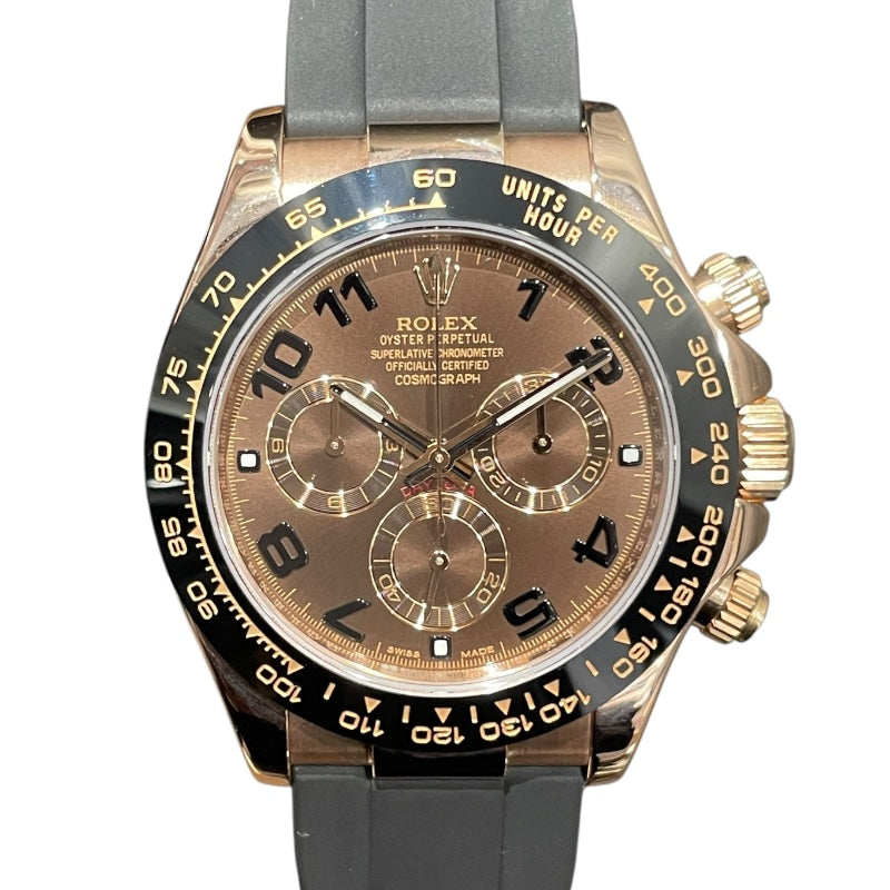 ロレックス ROLEX デイトナ チョコ 116515LN ブラウン K18PG メンズ