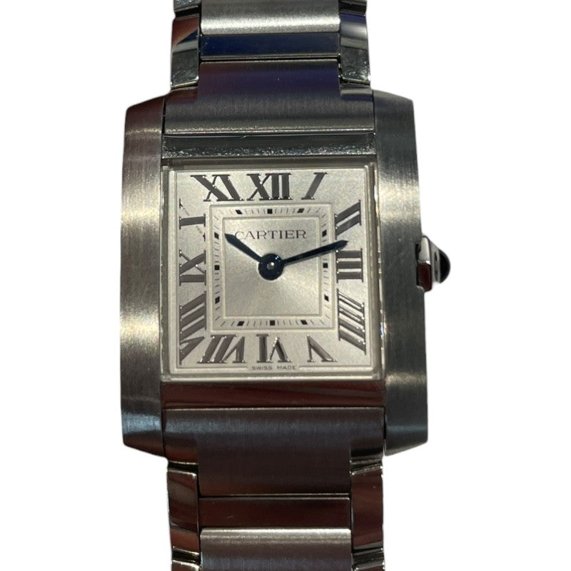 カルティエ Cartier タンクフランセーズSM W51007Q4 SS/YG クオーツ