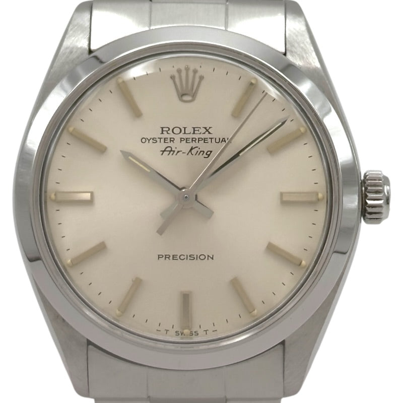 ROLEX エアキング　自動巻き腕時計 ロレックス ROLEX エアキング 5500 シャンパン ステンレススチール