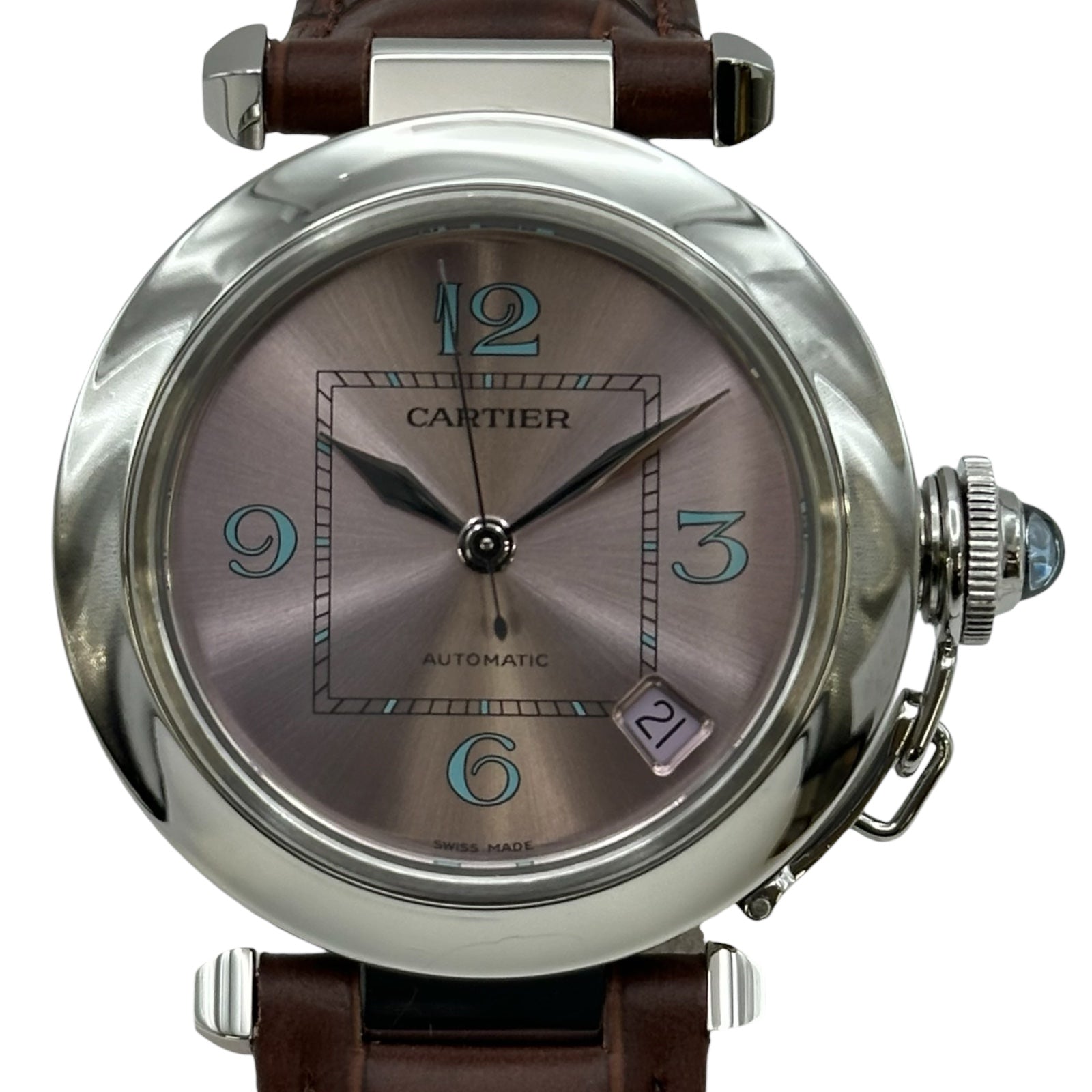 カルティエ Cartier パシャC W3108199 ピンク ステンレススチール 自動 