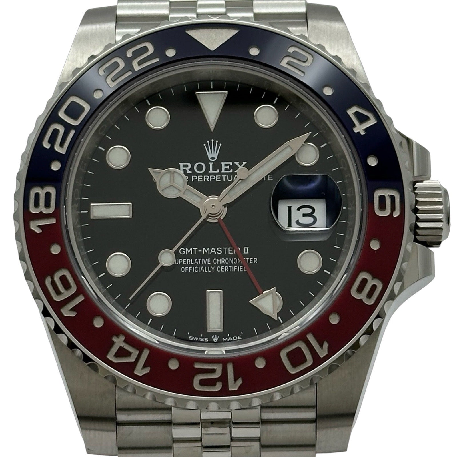 ロレックス ROLEX GMTマスター2 126710BLRO ブラック ステンレス 