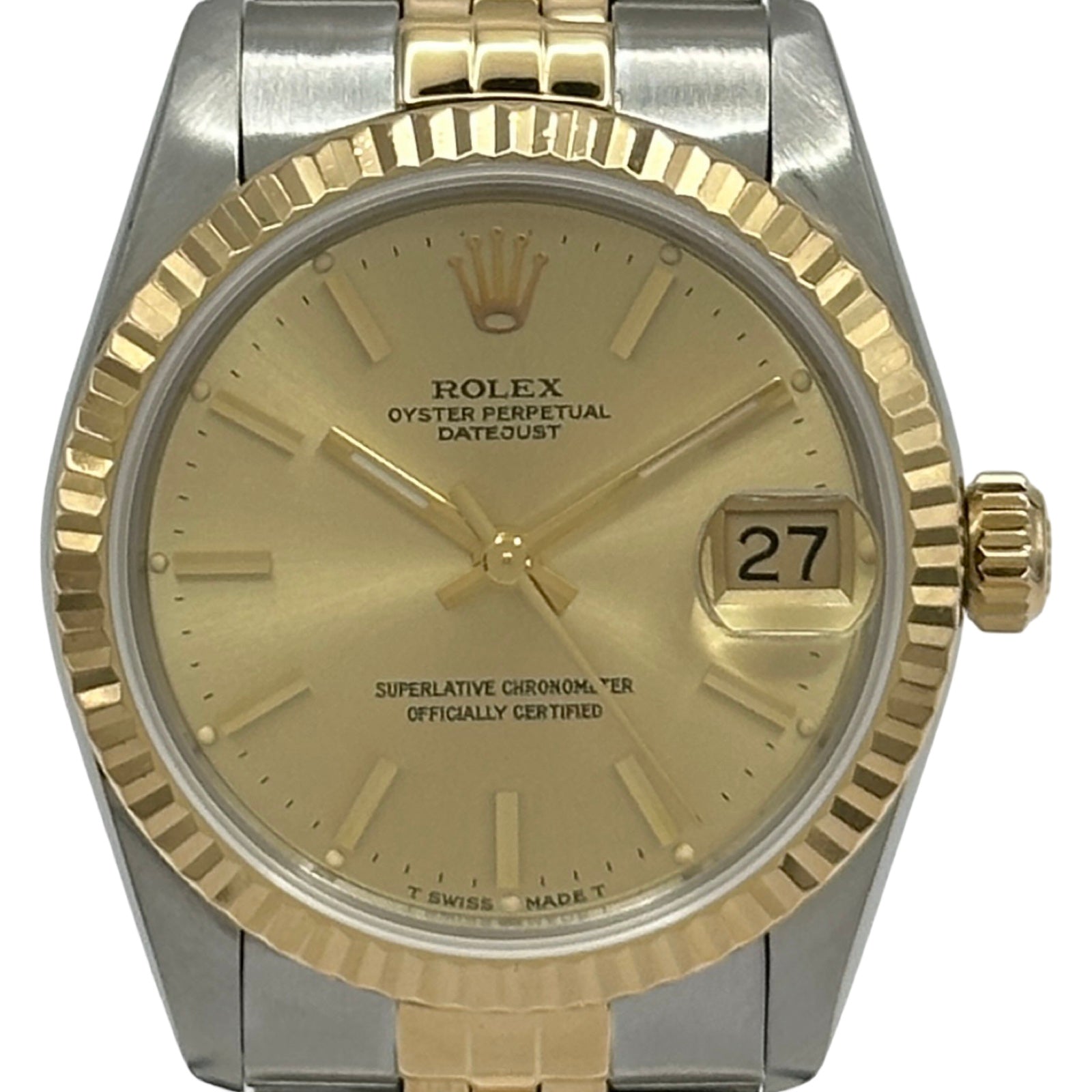 ロレックス ROLEX デイトジャスト 68273 ゴールド ゴールド/ステンレス