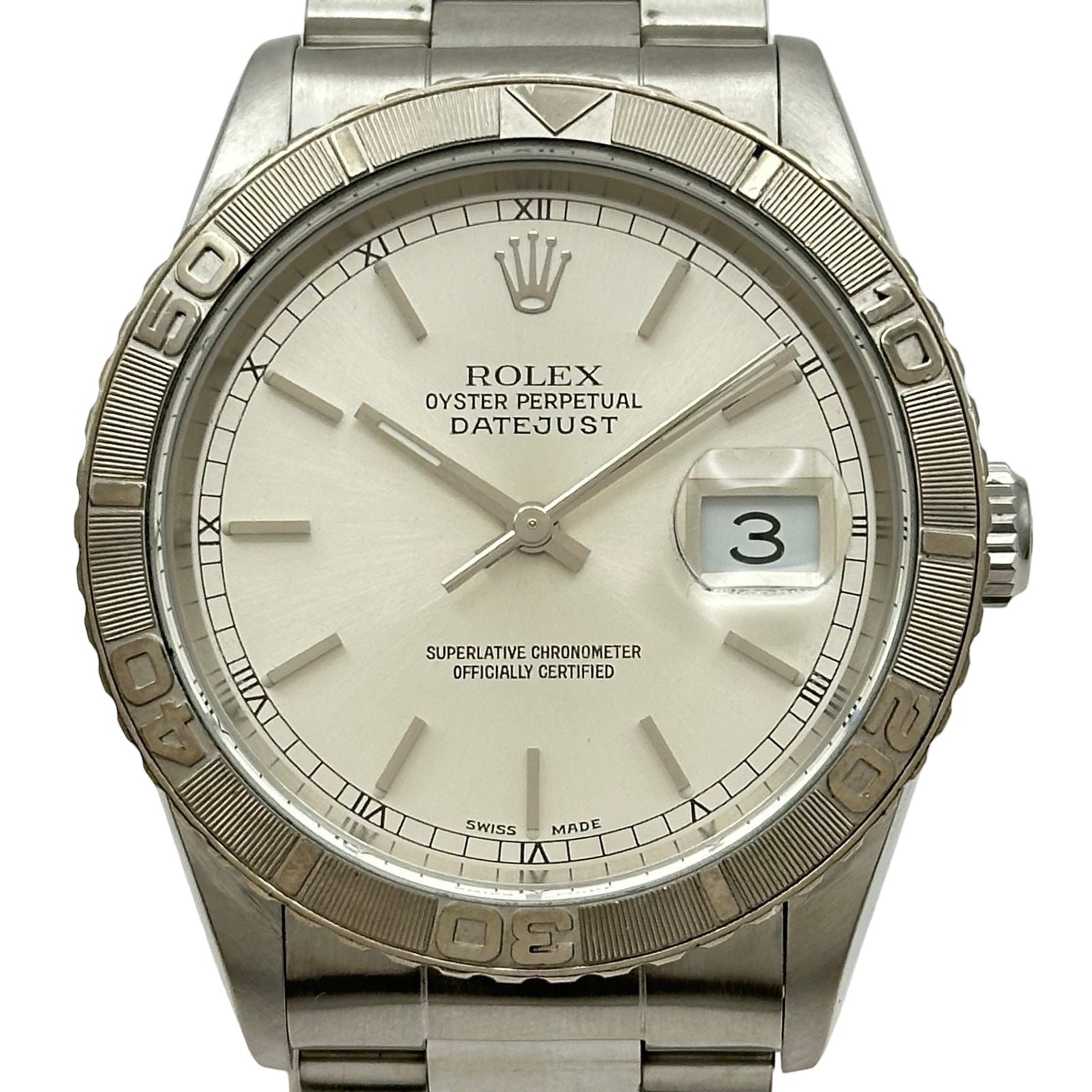 ロレックス ROLEX サンダーバード 16264 シルバー ホワイトゴールド