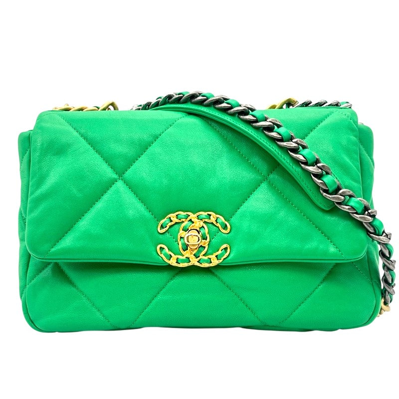 VINTAGE シャネル トップハンドルフラップバッグ グリーン シャネル トップハンドル ミニフラップバッグ ライトグリーン