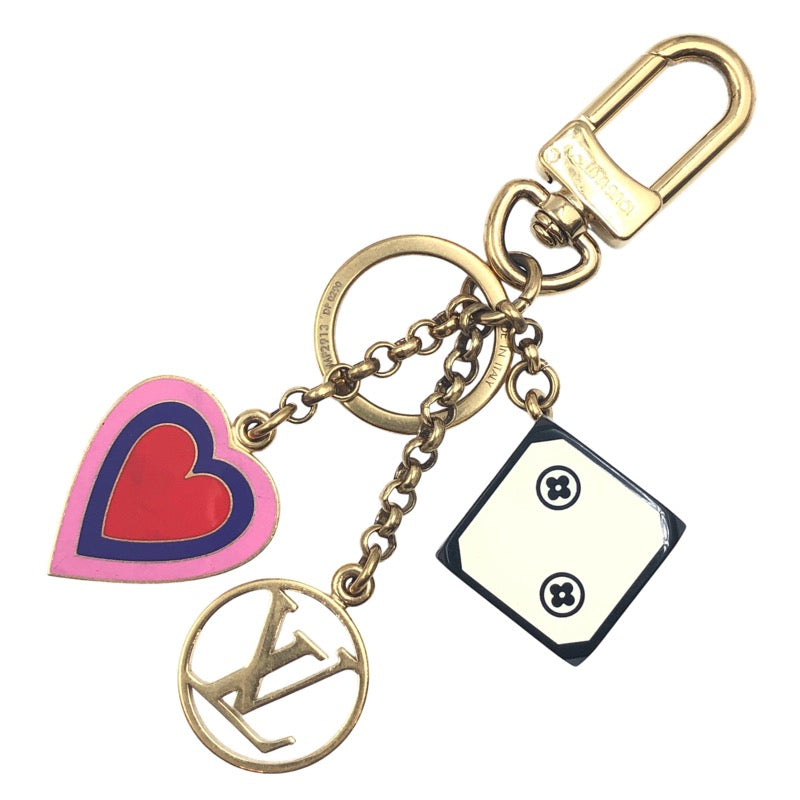 LOUIS VUITTON ディストーテッド キーホルダー ポルトクレ LOUIS VUITTON ルイヴィトン LV チャーム ポルトクレ スピーディ LV