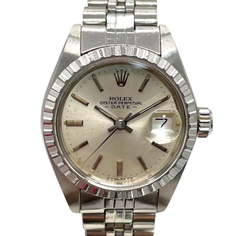 ロレックス ROLEX オイスターパーペチュアルデイト 6924 シルバー SS
