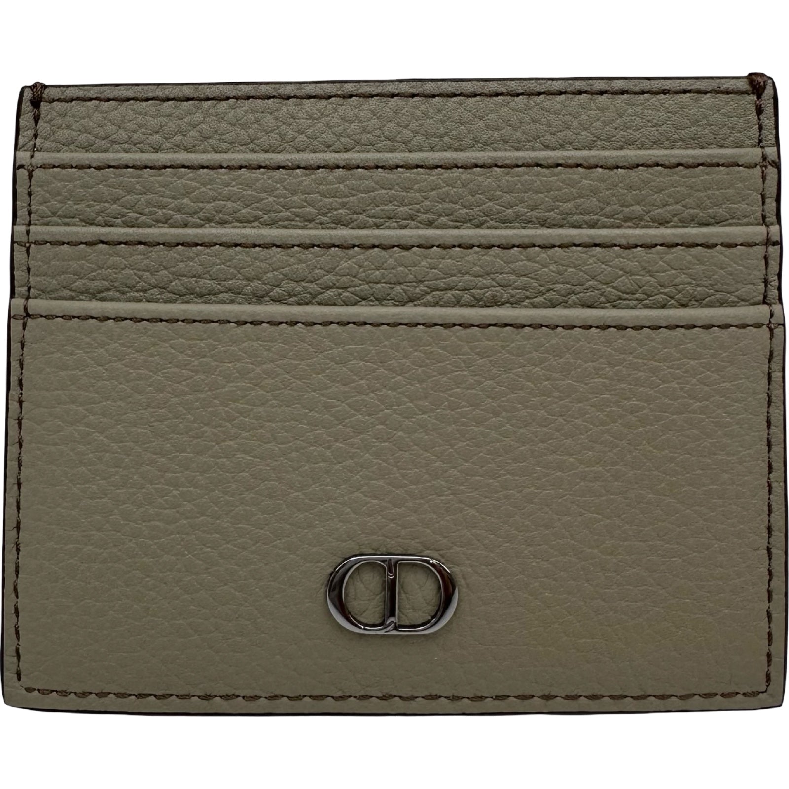 DIOR カードケース 未使用 クリスチャン・ディオール Christian Dior カードホルダー カーキ