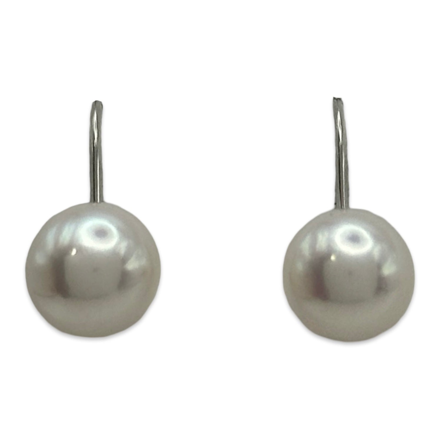 ミキモト MIKIMOTO K18 パール イヤリング ホワイトゴールド K18