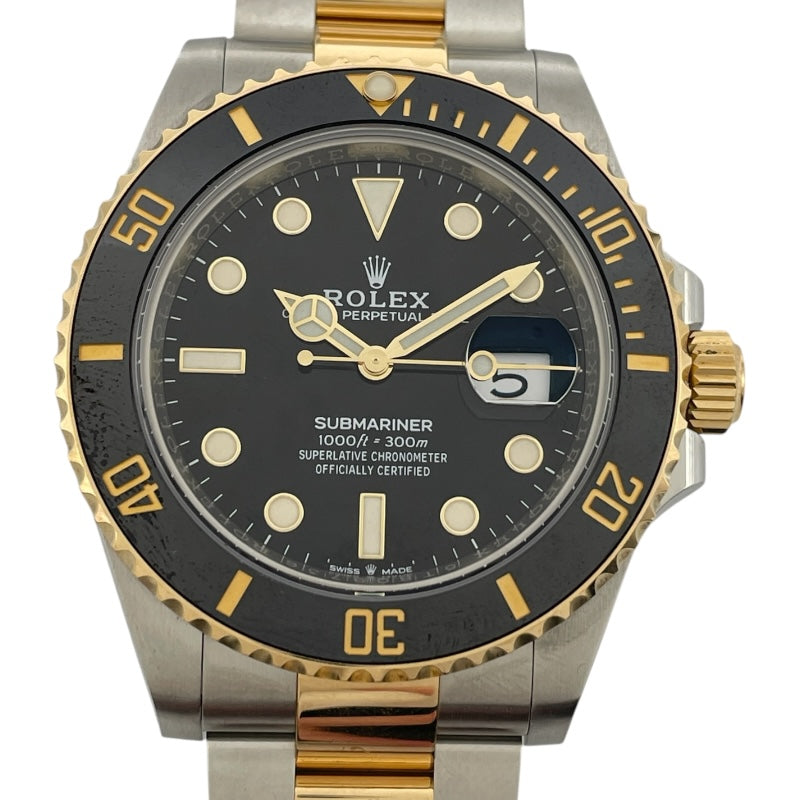 ロレックス ROLEX サブマリーナ 126613LN ブラック SS/YG メンズ