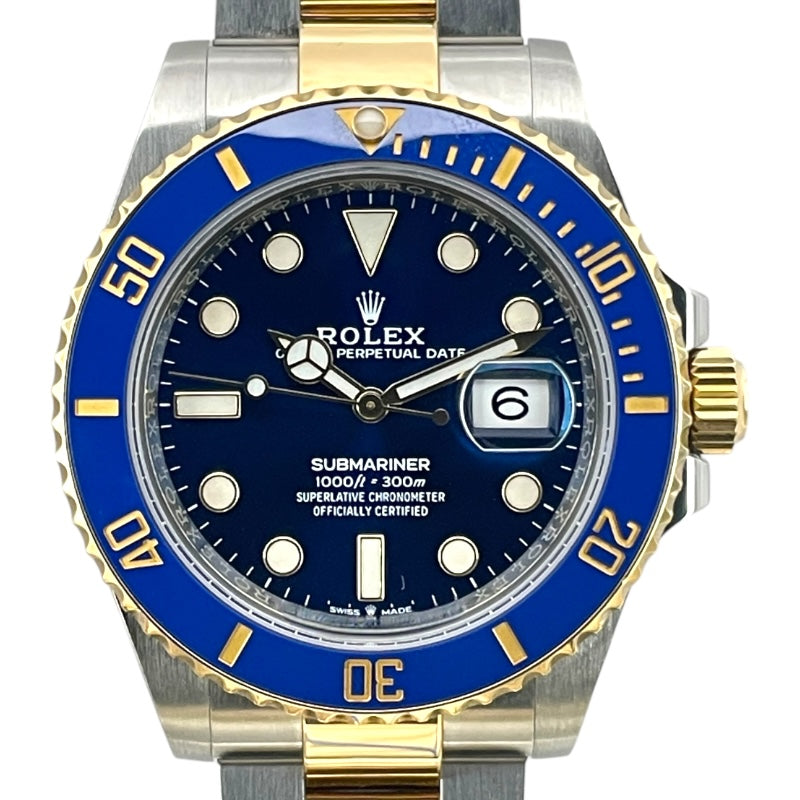 ロレックス ROLEX サブマリーナ 126613LB ブルー K18/SS 自動巻き