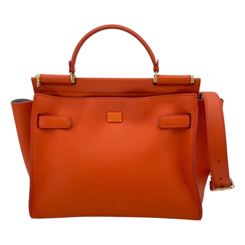 s41【美品】ドルチェ&ガッバーナ　レザー　シシリー　2wayショルダーバッグ s41【美品】ドルチェ&ガッバーナ レザー シシリー 2way
