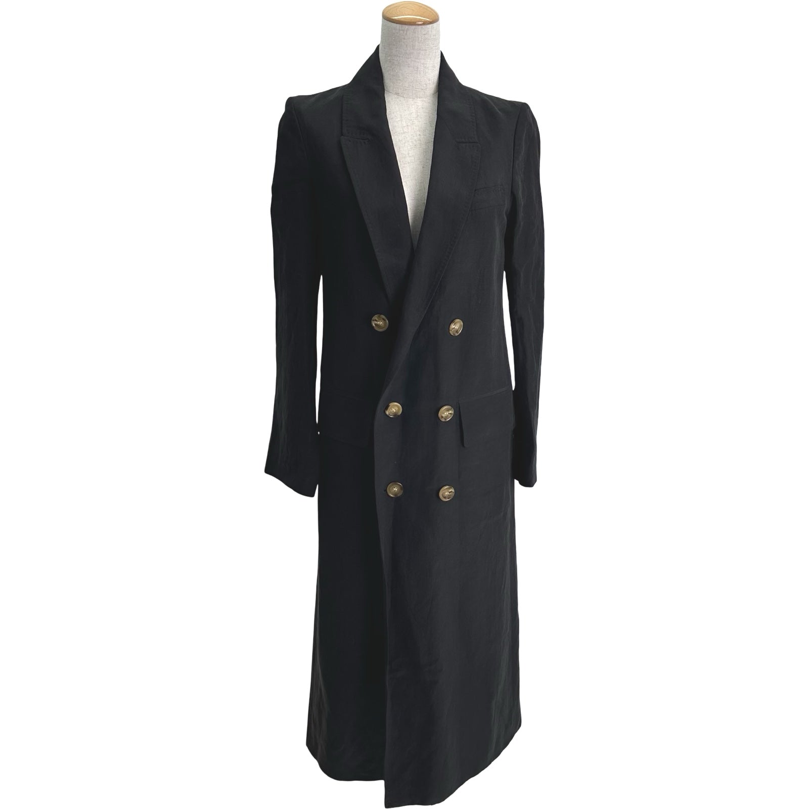 バーバリー BURBERRY リネンブレンドロングコート 4071378 バーバリー BURBERRY リネンブレンドロングコート 4071378