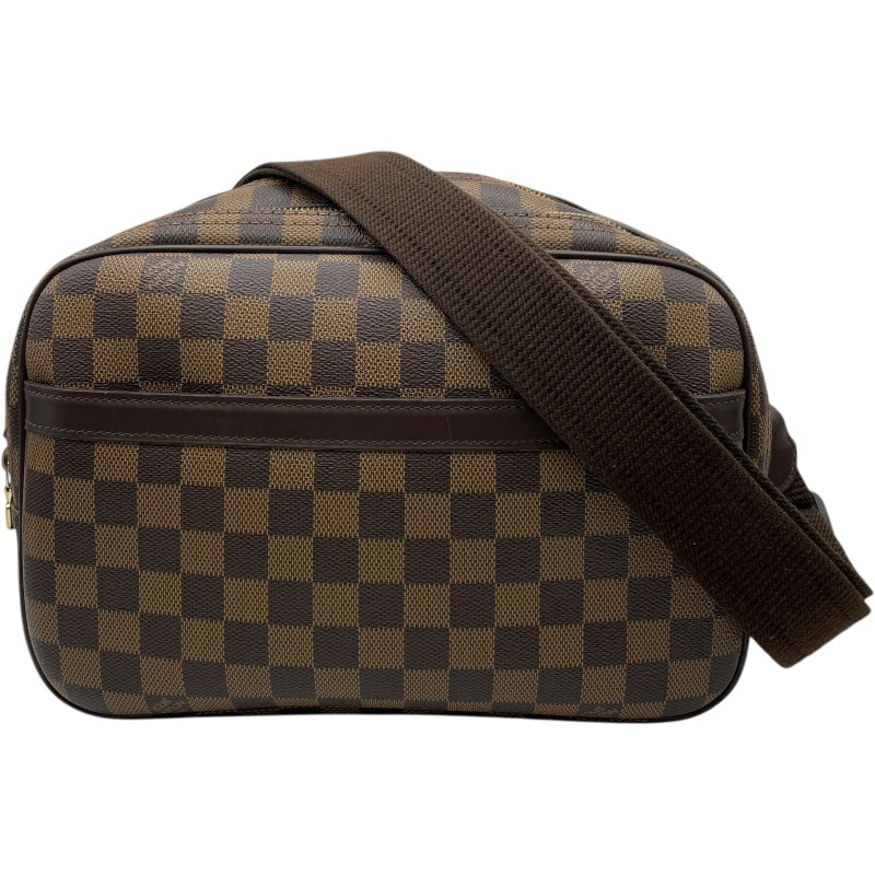 ルイヴィトン　ダミエ リポーターPM/SPO  N45253【Aランク】【中古】 ルイ・ヴィトン LOUIS VUITTON リポーターPM N45253 ブラウン ダミエ