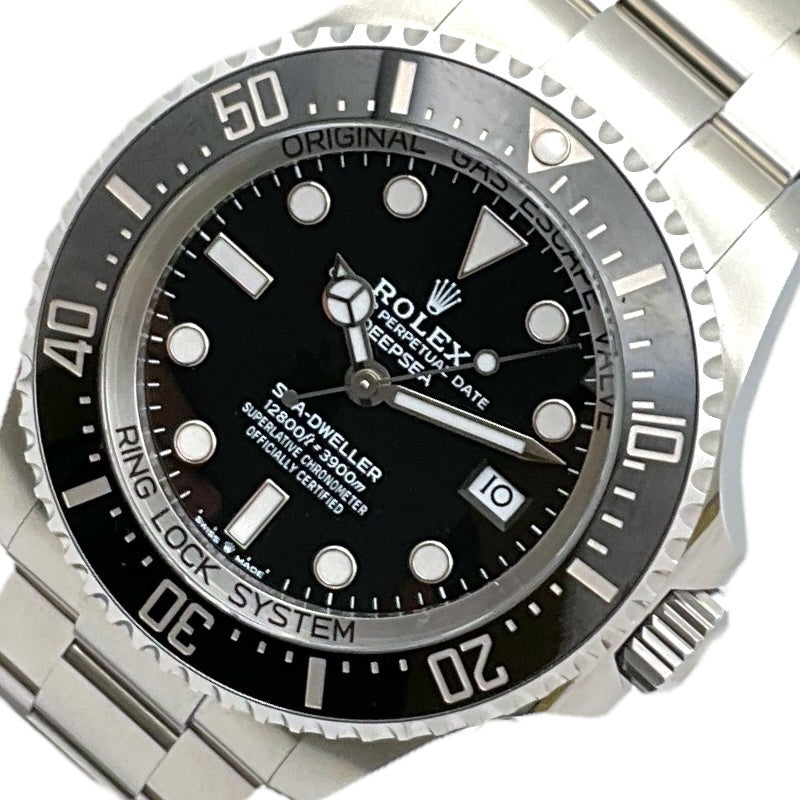 ロレックス ROLEX ディープシー 136660 ブラック ステンレススチール メンズ 腕時計