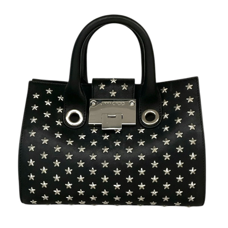 ジミーチュウ JIMMY CHOO ライリー2WAYバッグ ブラック