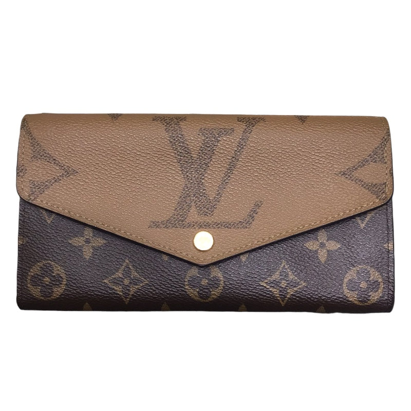 ルイ・ヴィトン LOUIS VUITTON ポルトフォイユ・サラ M80726 モノグラムジャイアント ユニセックス 長財布 |  中古ブランドリユースショップ OKURA(おお蔵)