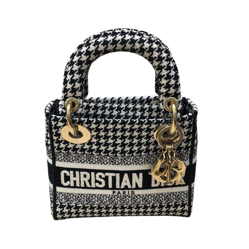 クリスチャン・ディオール Christian Dior レディDライトミニ ブラック キャンバス キャンバス レディース ショルダーバッグ |  中古ブランドリユースショップ OKURA(おお蔵)