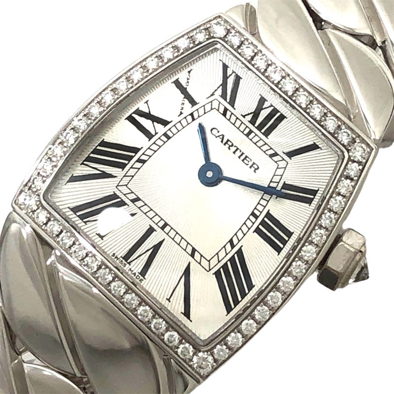 カルティエ Cartier ラドーニャSM WE60039G シルバー K18WG レディース 腕時計 | 中古ブランドリユースショップ  OKURA(おお蔵)