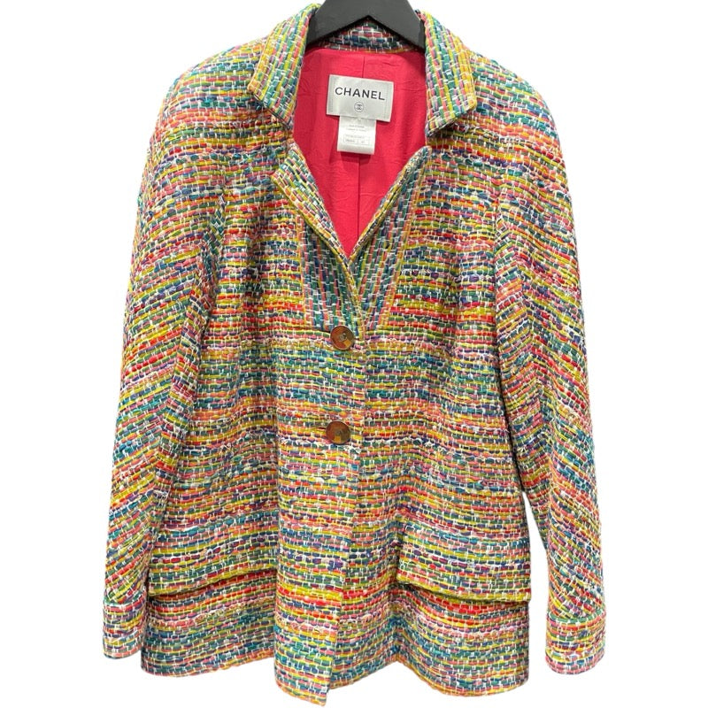 CHANELシャネルテーラードジャケットレディースココマーク