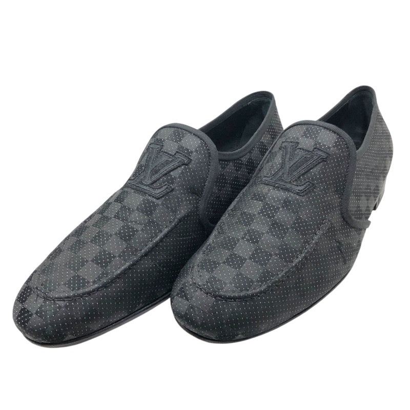 Louis Vuitton ブラック タッセル ローファー LOUIS VUITTON ルイ・ヴィトン/LOUIS VUITTON ×NIGO