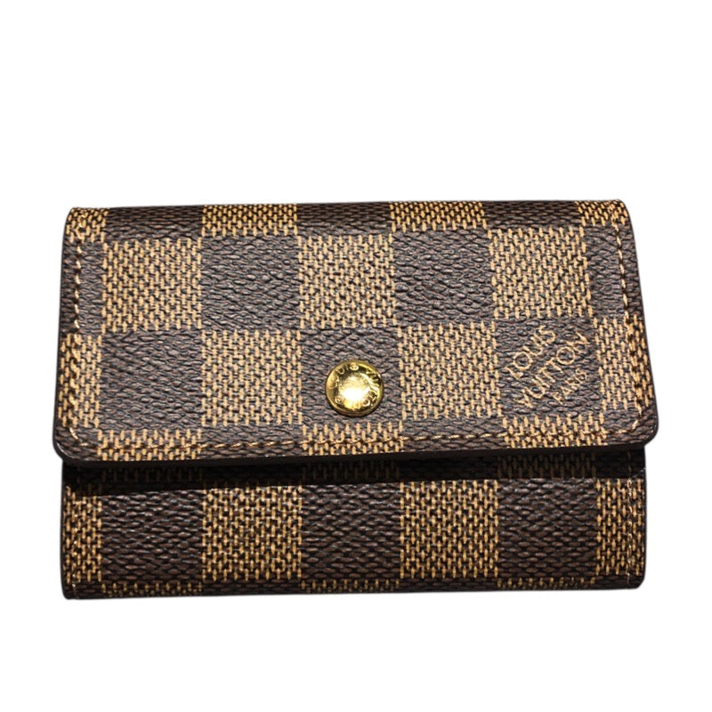 ルイ・ヴィトン LOUIS VUITTON ポルトモネプラ N61930 エベヌ ダミエ