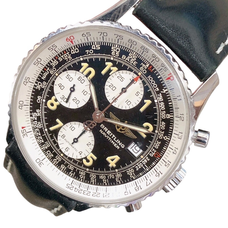 ブライトリング BREITLING ナビタイマーモンブラリン H30030 K18ピンク ...