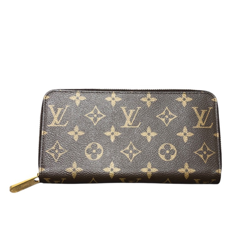 ルイヴィトン モノグラム ジッピーウォレット M42616 ルイ・ヴィトン LOUIS VUITTON ジッピー・ウォレット M42616 ブラウン
