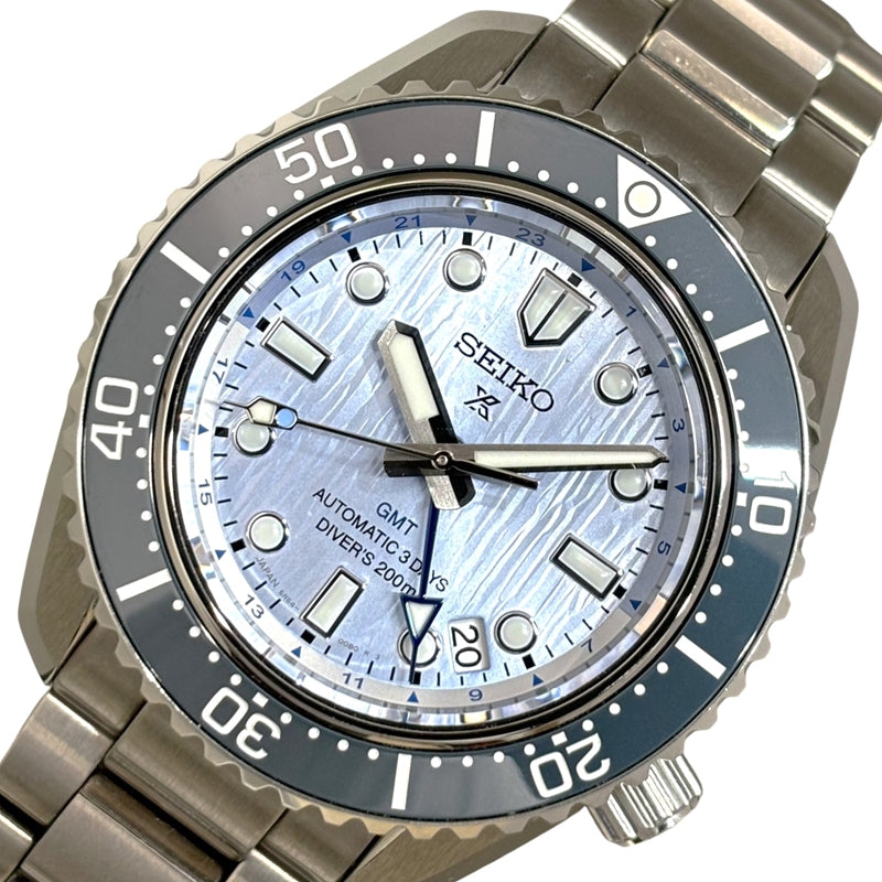 セイコー SEIKO プロスペックス メカニカルダイバーズ GMT Save The Ocean 1968 SBEJ013 SS メンズ 腕 |  中古ブランドリユースショップ OKURA(おお蔵)