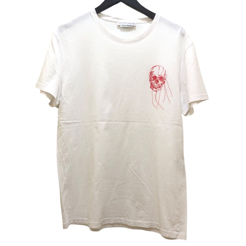 アレキサンダーマックイーン Alexander McQUEEN スカル刺繍 T