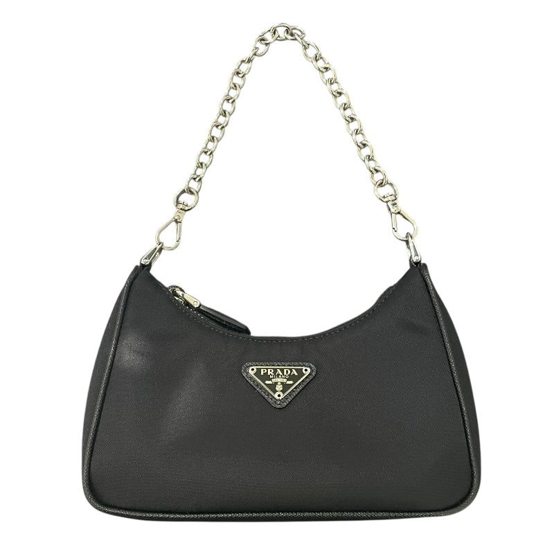 プラダ PRADA Re-Edition ミニショルダーバッグ 1TT122 ブラック