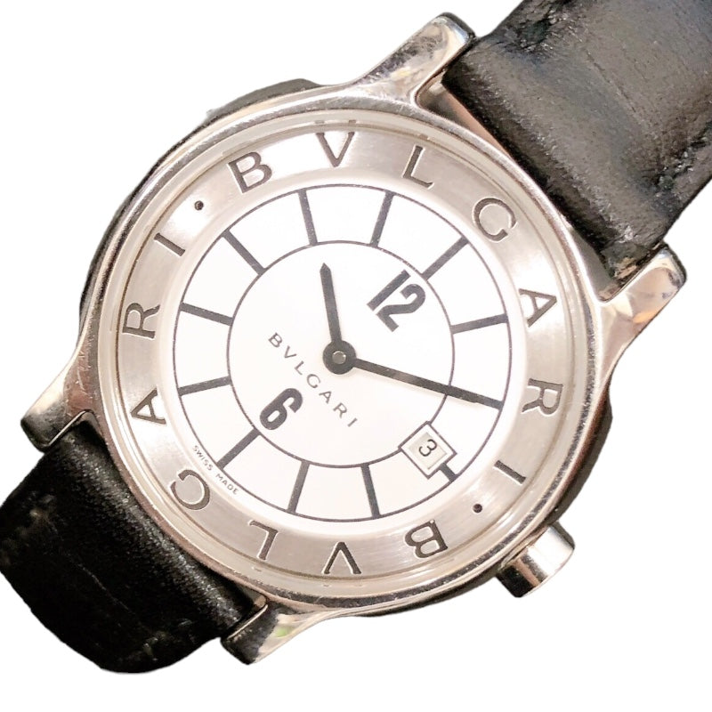 ブルガリ BVLGARI ソロテンポ ST29S ステンレススチール レディース 腕時計