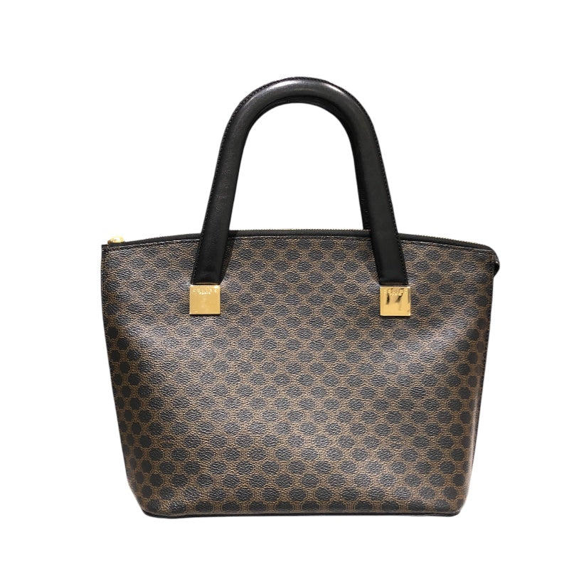 セリーヌ CELINE マカダム柄2WAYバッグ ブラック PVC レディース