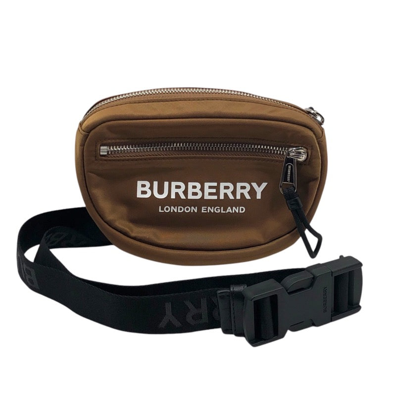 BURBERRY バーバリー ショルダーバッグ ナイロン レザー