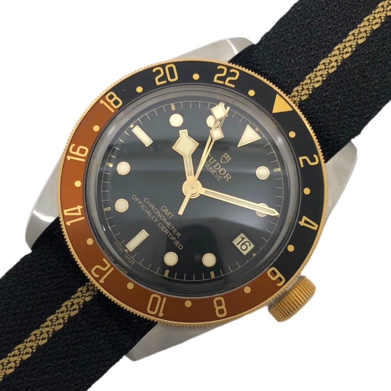 チューダー/チュードル TUDOR ブラックベイGMT Su0026G 79833MN YG/SS 自動巻き メンズ 腕時計 | 中古ブランドリユースショップ  OKURA(おお蔵)