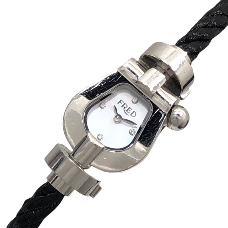 フレッド FRED フォース10 ウォッチ FD070110 ホワイトシェル SS