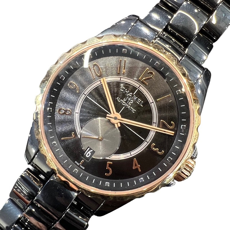 シャネル CHANEL J12-365 H3838 セラミック 自動巻き メンズ 腕時計