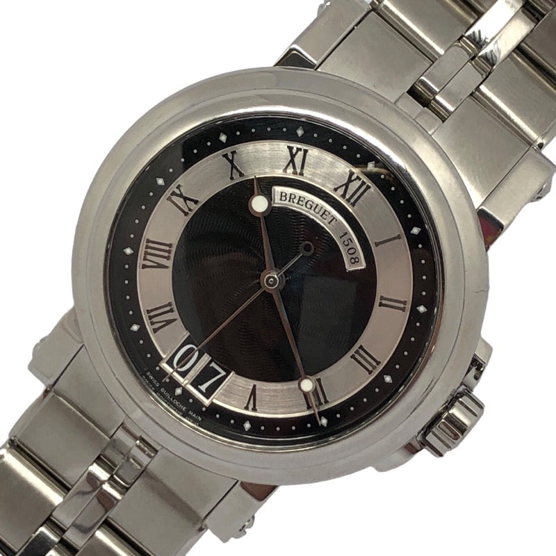 ブレゲ Breguet マリーン2 ラージデイト 5817ST/92/SV0 ブラック