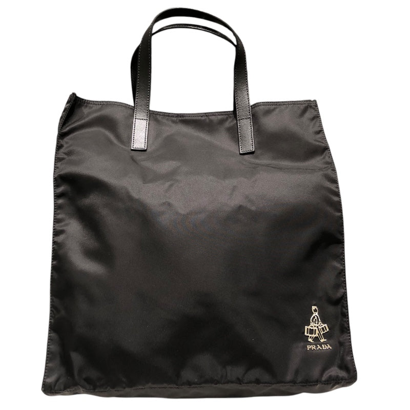 PRADA プラダ トートバッグ ビジュー ゴールド金具 ナイロン 大容量 バッグ