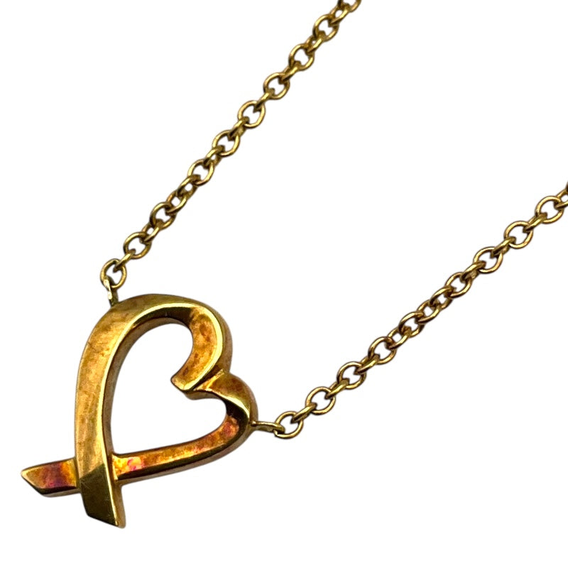 ティファニー TIFFANY＆CO ラビングハートネックレス 750