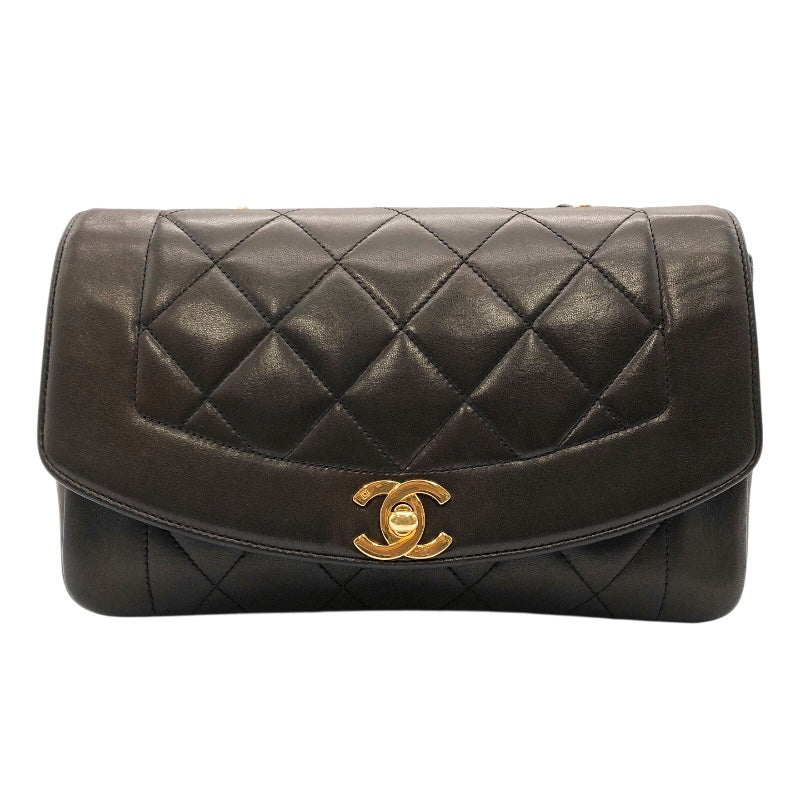 シャネル CHANEL ダイアナ22 AO1164 ブラック×ゴールド金具 カーフ 
