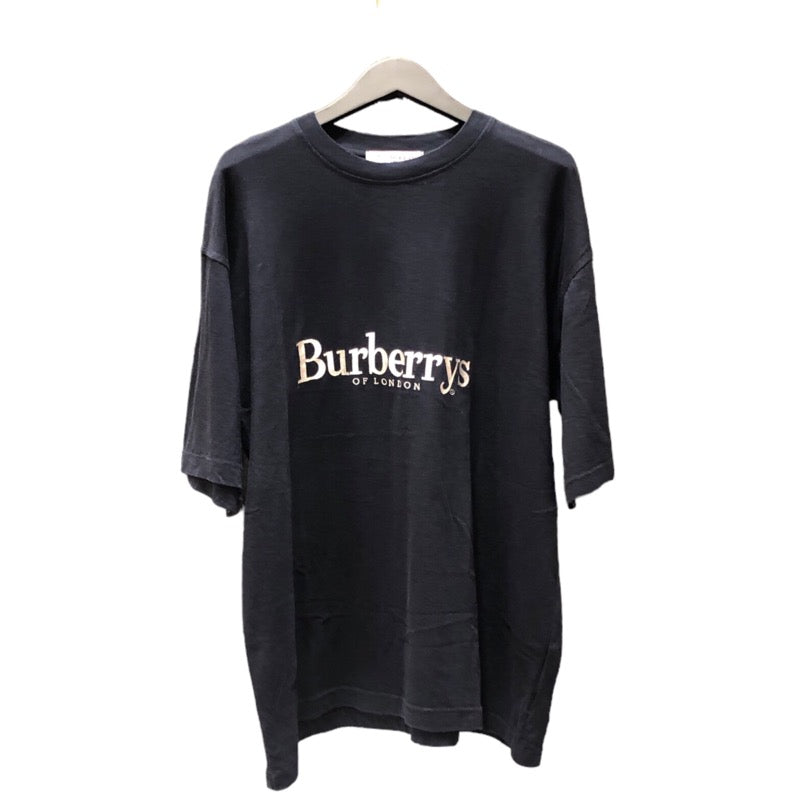 バーバリーズ BURBERRYS' ヴィンテージロゴ刺繍Tシャツ ネイビー コットン メンズ 半袖Ｔシャツ | 中古ブランドリユースショップ  OKURA(おお蔵)