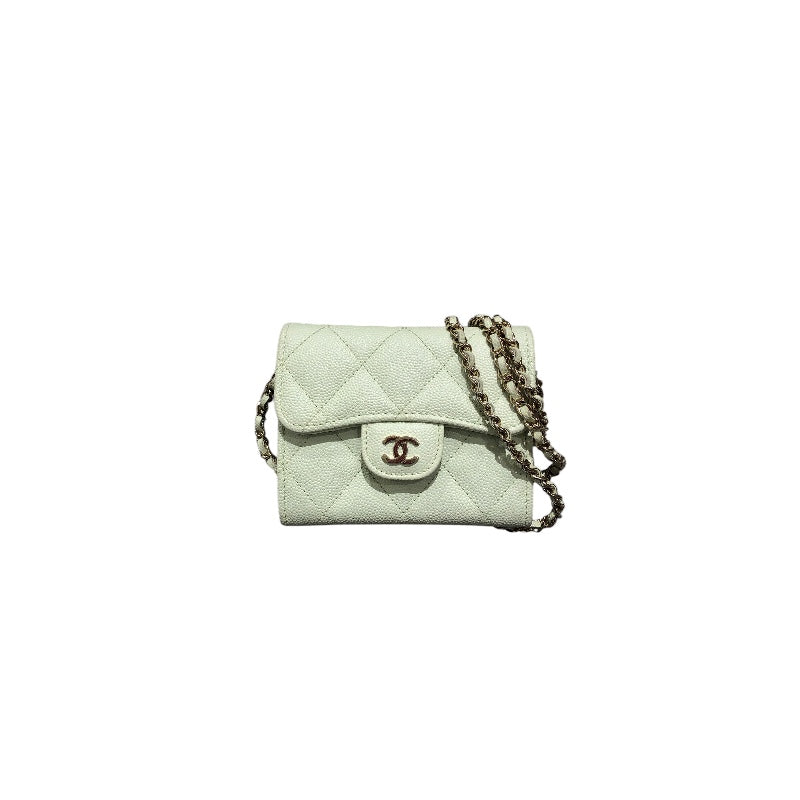 シャネル CHANEL マトラッセチェーンウォレット AP2569 ライト