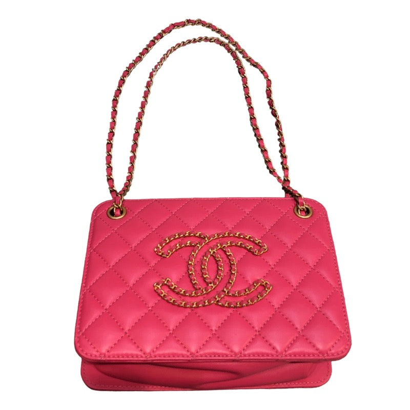 シャネル CHANEL チェーンミニトートバッグ ラムスキン レディース トートバッグ | 中古ブランドリユースショップ OKURA(おお蔵)