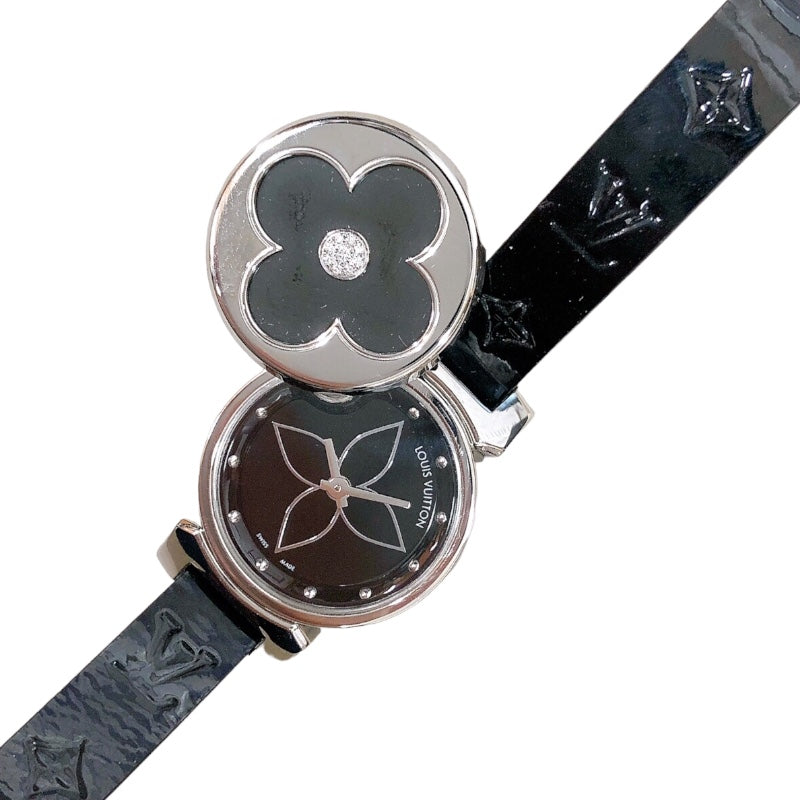 ルイ・ヴィトン LOUIS VUITTON タンブール ビジュ シークレット Q151R ステンレススチール レディース 腕時計 |  中古ブランドリユースショップ OKURA(おお蔵)